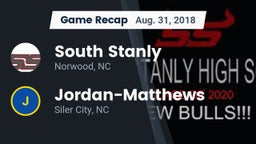 Recap: South Stanly  vs. Jordan-Matthews  2018