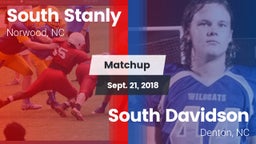 Matchup: South Stanly vs. South Davidson  2018