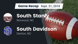 Recap: South Stanly  vs. South Davidson  2018