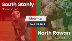 Matchup: South Stanly vs. North Rowan  2018