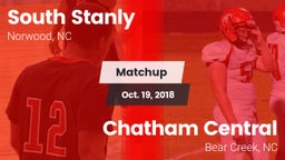 Matchup: South Stanly vs. Chatham Central  2018