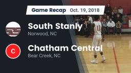Recap: South Stanly  vs. Chatham Central  2018