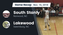 Recap: South Stanly  vs. Lakewood  2018