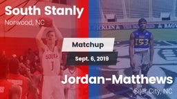 Matchup: South Stanly vs. Jordan-Matthews  2019