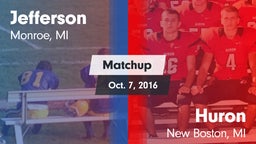 Matchup: Jefferson vs. Huron  2016