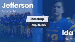 Matchup: Jefferson vs. Ida  2017