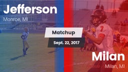Matchup: Jefferson vs. Milan  2017