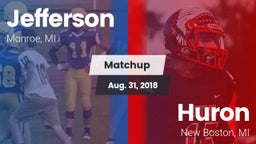 Matchup: Jefferson vs. Huron  2018