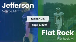 Matchup: Jefferson vs. Flat Rock  2019