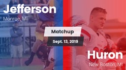 Matchup: Jefferson vs. Huron  2019