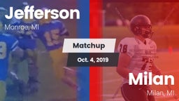 Matchup: Jefferson vs. Milan  2019