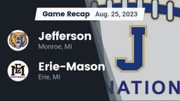 Recap: Jefferson  vs. Erie-Mason  2023