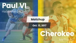 Matchup: Paul VI  vs. Cherokee  2017