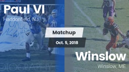 Matchup: Paul VI  vs. Winslow  2018
