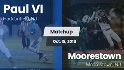 Matchup: Paul VI  vs. Moorestown  2018