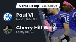 Recap: Paul VI  vs. Cherry Hill West  2020