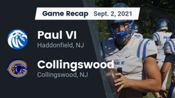 Recap: Paul VI  vs. Collingswood  2021