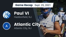 Recap: Paul VI  vs. Atlantic City  2021