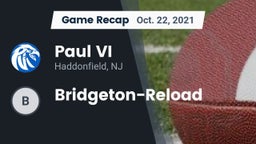 Recap: Paul VI  vs. Bridgeton-Reload 2021