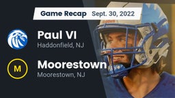 Recap: Paul VI  vs. Moorestown  2022