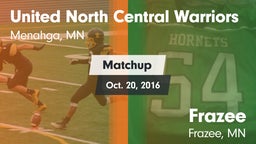 Matchup: United North Central vs. Frazee  2016