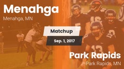 Matchup: Menahga vs. Park Rapids  2016
