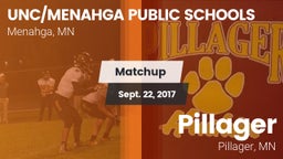 Matchup: UNC/MENAHGA PUBLIC vs. Pillager  2017