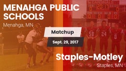 Matchup: MENAHGA PUBLIC vs. Staples-Motley  2017
