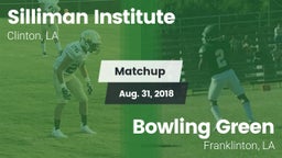 Matchup: Silliman Institute vs. Bowling Green  2018