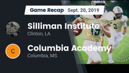 Recap: Silliman Institute  vs. Columbia Academy  2019