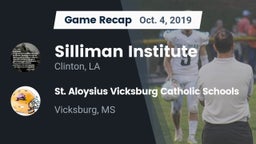 Recap: Silliman Institute  vs. St. Aloysius Vicksburg Catholic Schools 2019