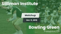 Matchup: Silliman Institute vs. Bowling Green  2019