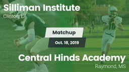 Matchup: Silliman Institute vs. Central Hinds Academy  2019