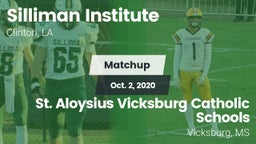 Matchup: Silliman Institute vs. St. Aloysius Vicksburg Catholic Schools 2020