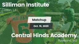 Matchup: Silliman Institute vs. Central Hinds Academy  2020