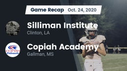 Recap: Silliman Institute  vs. Copiah Academy  2020