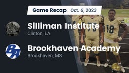 Recap: Silliman Institute  vs. Brookhaven Academy  2023