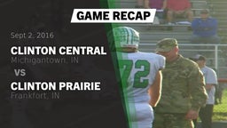 Recap: Clinton Central  vs. Clinton Prairie  2016