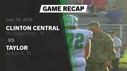 Recap: Clinton Central  vs. Taylor  2016