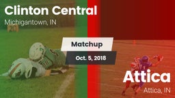 Matchup: Clinton Central vs. Attica  2018
