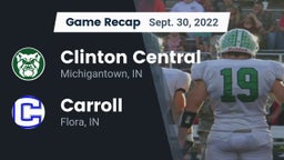 Recap: Clinton Central  vs. Carroll  2022