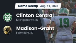 Recap: Clinton Central  vs. Madison-Grant  2023