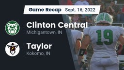 Recap: Clinton Central  vs. Taylor  2022