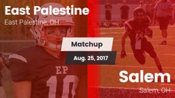 Matchup: East Palestine vs. Salem  2017