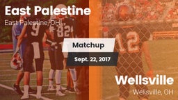 Matchup: East Palestine vs. Wellsville  2017