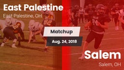 Matchup: East Palestine vs. Salem  2018