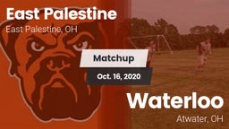Matchup: East Palestine vs. Waterloo  2020