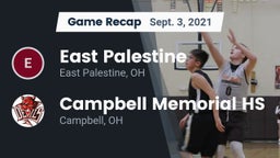 Recap: East Palestine  vs. Campbell Memorial HS 2021