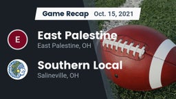 Recap: East Palestine  vs. Southern Local  2021