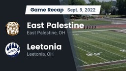 Recap: East Palestine  vs. Leetonia  2022